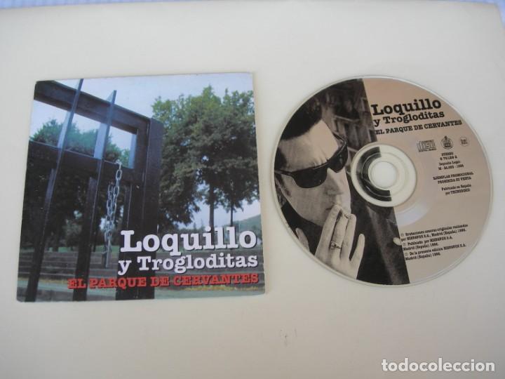 CDs de m&uacute;sica: LOQUILLO Y TROGLODITAS EL PARQUE CERVANTES CD SINGLE - Foto 1