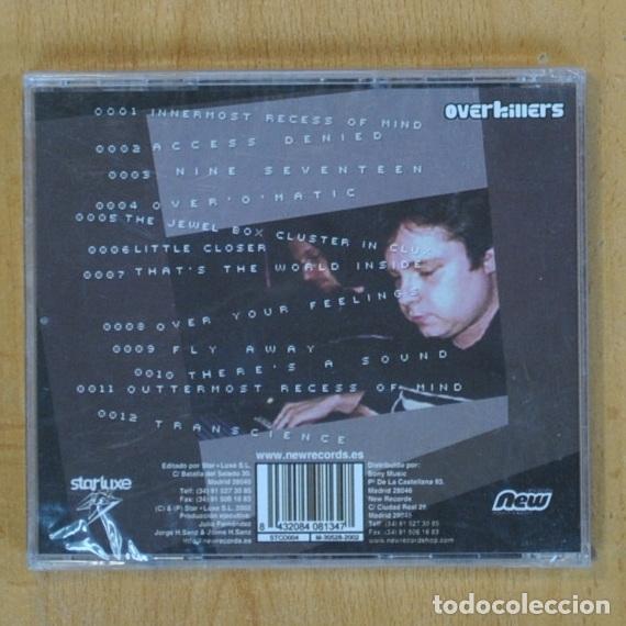 CDs de m&uacute;sica: OVERKILLERS - INNERMOST RECESS OF MIND - CD - Foto 2