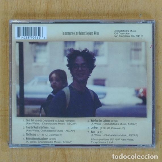 CDs de m&uacute;sica: ALEX WEISS QUARTET - MAKE YOUR OWN LIGHTNING - CD - Foto 2