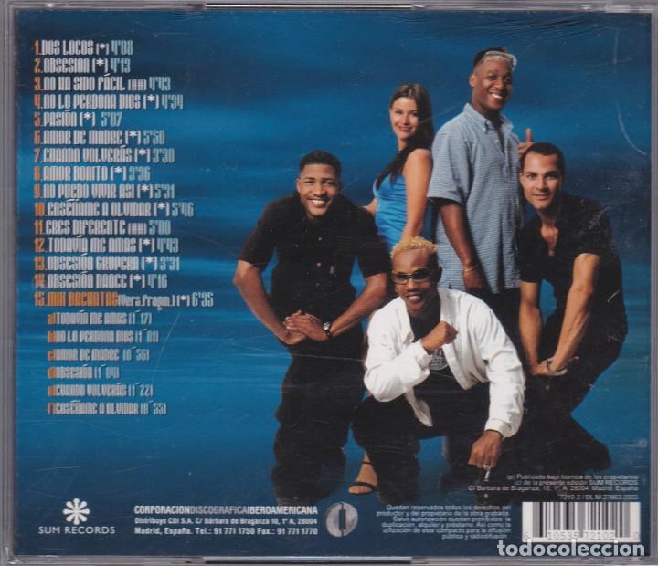 CDs de m&uacute;sica: Los dominicanos - Obsesi&oacute;n - CD - Foto 2