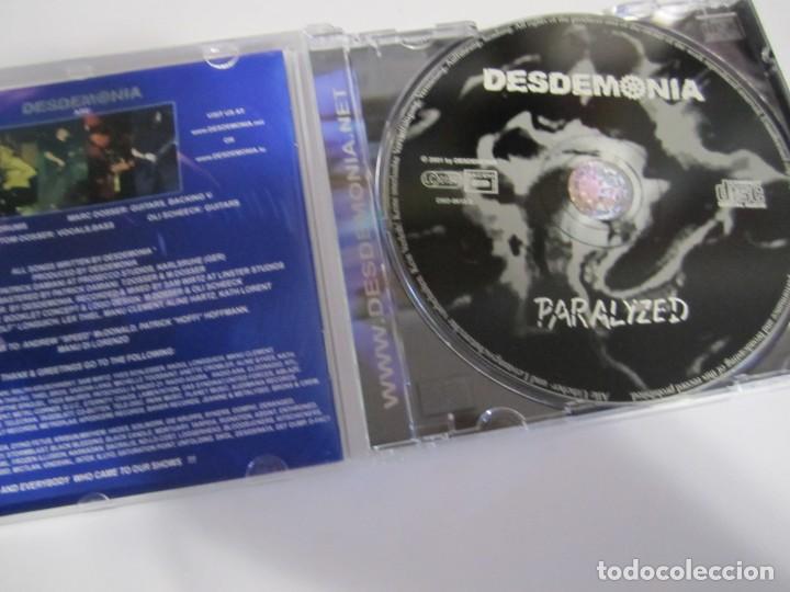 CDs de m&uacute;sica: cd desdemonia paralyzed - Foto 3