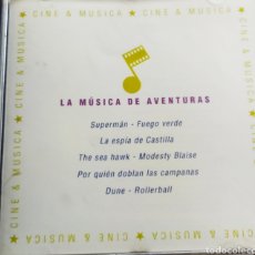 CDs de Música: CINE & MÚSICA / LA MÚSICA DE AVENTURAS / CD ORIGINAL. Lote 209637031