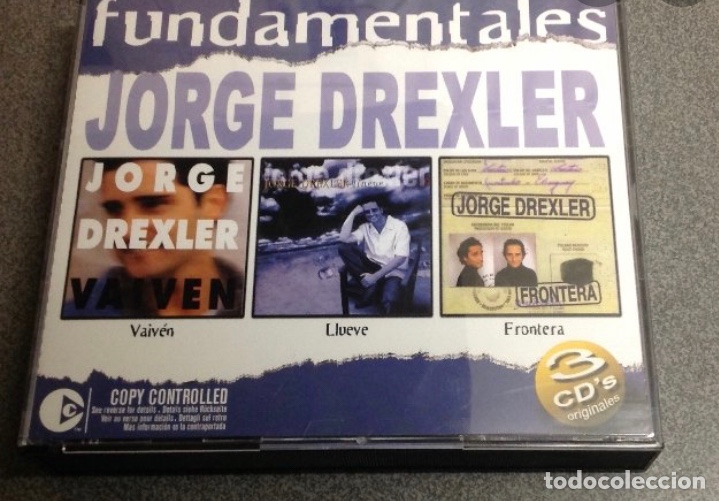 CDs de m&uacute;sica: CD FUNDAMENTALES JORGE DREXLER - Foto 1