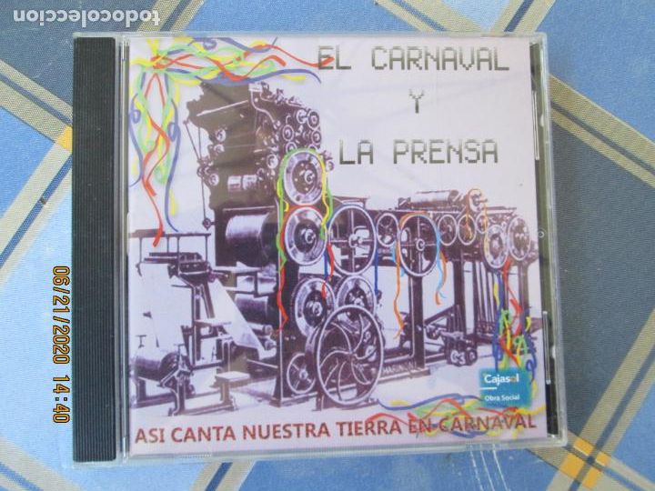 CD di Musica: EL CARNAVAL Y LA PRENSA , ASI CANTA NUESTRA TIERRA EN CARNAVAL