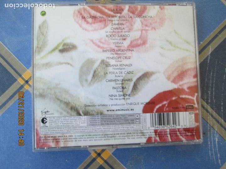 CDs de m&uacute;sica: ESTRELLA MORENTE , MUJERES CD - Foto 2