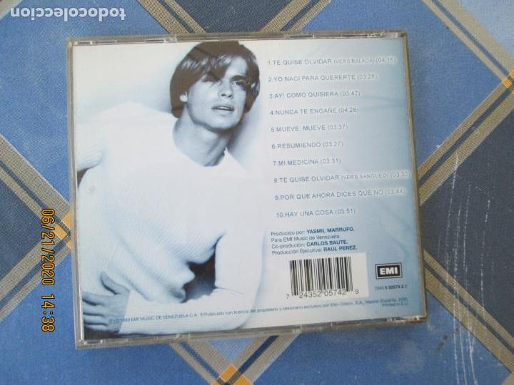 CDs de m&uacute;sica: CARLOS BAUTE - YO NACI PARA QUERER - CD - Foto 2