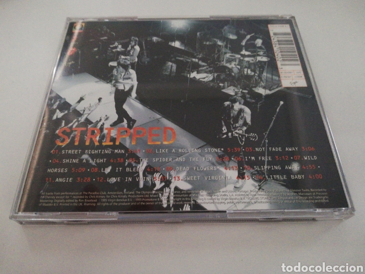 CDs de m&uacute;sica: CD DE THE ROLLING STONES - STRIPPED - Foto 2