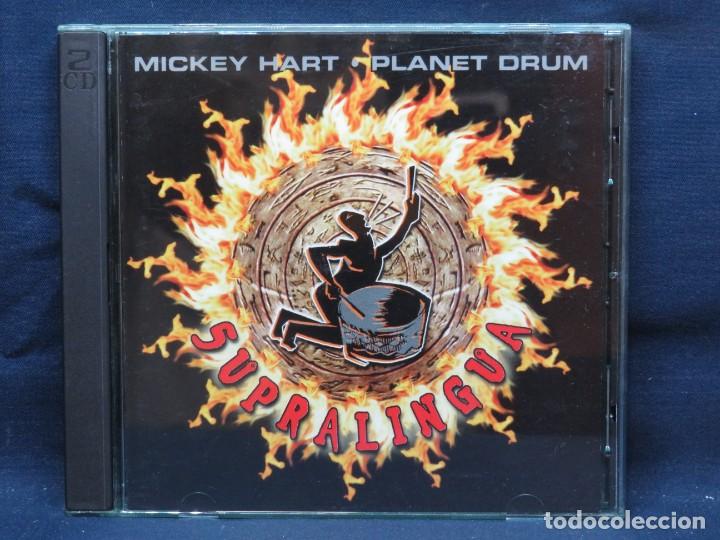 CDs de m&uacute;sica: Mickey Hart &bull; Planet Drum &lrm;&ndash; Supralingua - 2 CD - Foto 1