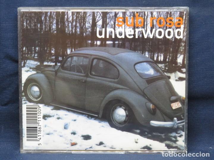 CDs de m&uacute;sica: Varios &lrm;&ndash; Sub Rosa Underwood - CD - Foto 2