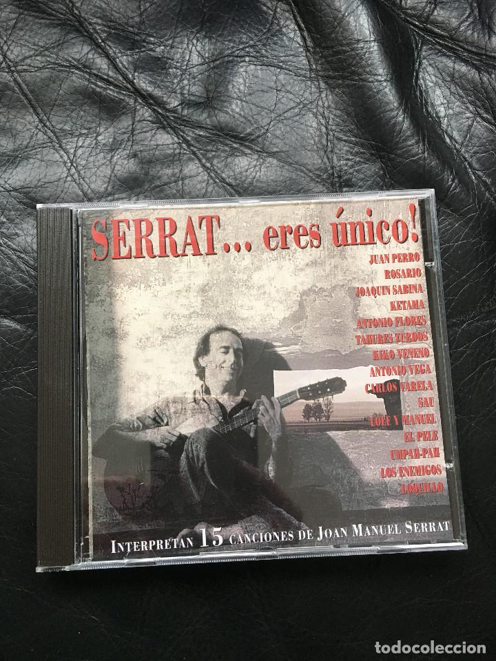 CDs de m&uacute;sica: VARIOS - SERRAT... ERES UNICO - CD - Foto 1