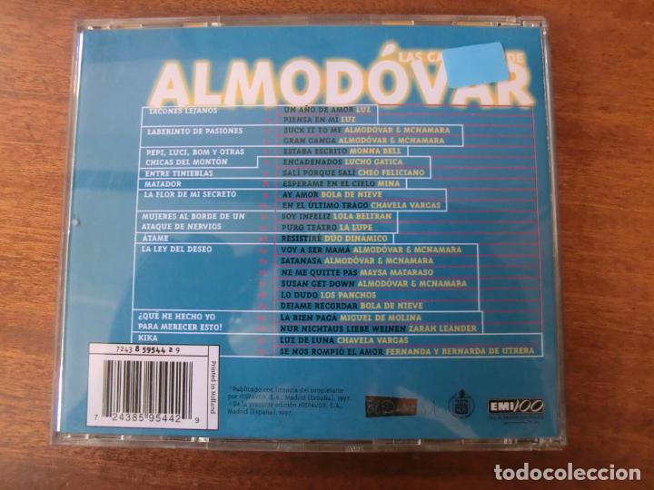 CDs de m&uacute;sica: Various &lrm;&ndash; Las Canciones De Almod&oacute;var - Foto 2