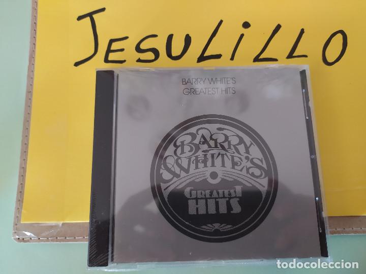 CDs de m&uacute;sica: BARRY WHITE&acute;S GREATEST HITS CD NUEVO - Foto 1