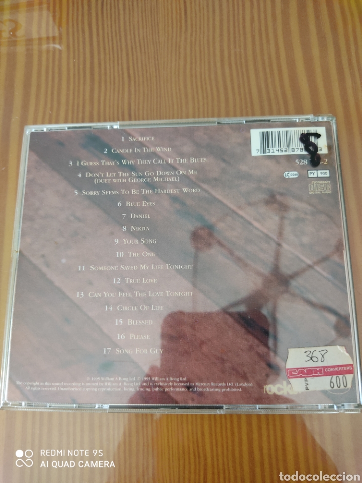 CDs de m&uacute;sica: Cd ELTON JOHN - Foto 2