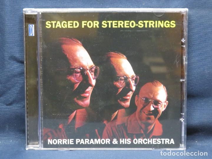 CDs de m&uacute;sica: Norrie Paramor And His Orchestra &lrm;&ndash; Staged For Stereo - Strings - CD - Foto 1