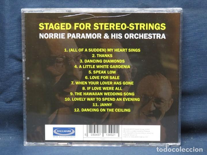CDs de m&uacute;sica: Norrie Paramor And His Orchestra &lrm;&ndash; Staged For Stereo - Strings - CD - Foto 2