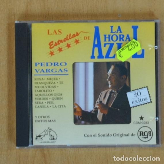 CDs de m&uacute;sica: PEDRO VARGAS - LAS ESTRELLAS DE LA HORA AZUL - CD - Foto 1
