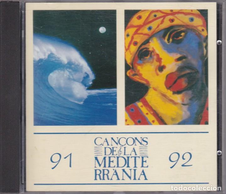 CDs de m&uacute;sica: Can&ccedil;ons De La Mediterr&agrave;nia 91/92 - CD - Foto 1