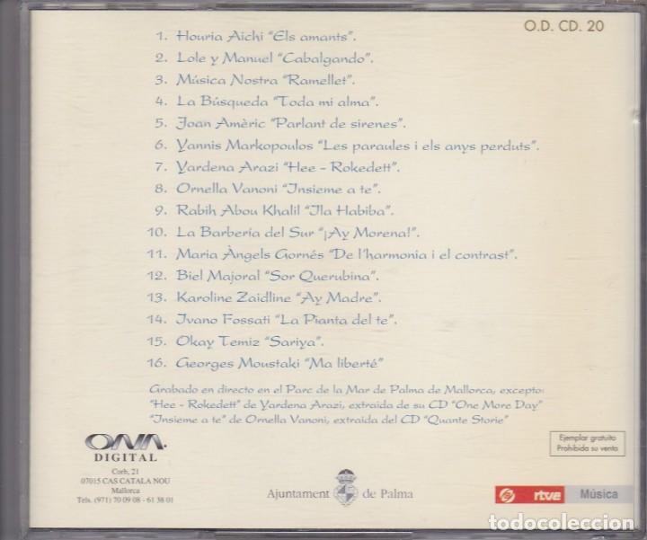 CDs de m&uacute;sica: Can&ccedil;ons De La Mediterr&agrave;nia 91/92 - CD - Foto 2