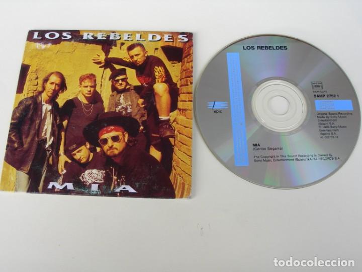 CDs de m&uacute;sica: LOS REBELDES MIA CD SINGLE - Foto 2