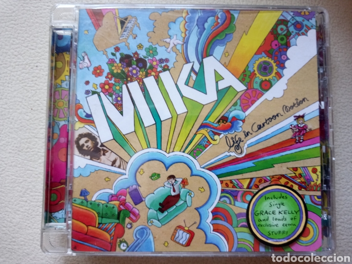 CDs de m&uacute;sica: Mika Live in a cartoon motion - Foto 1