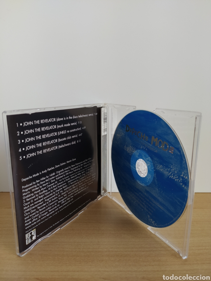 CDs de m&uacute;sica: CD SINGLE DEPECHE MODE JOHN THE REVELATOR 5 TRACKS - Foto 2
