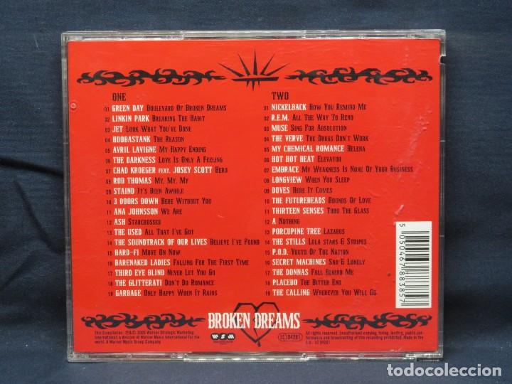 CDs de m&uacute;sica: VARIOS - BROKEN DREAMS - 2 CD - Foto 2