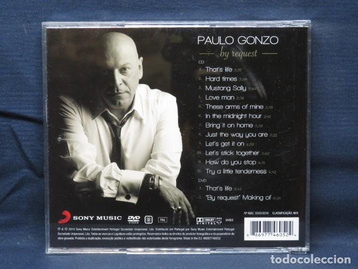 CDs de m&uacute;sica: Paulo Gonzo &lrm;&ndash; By Request - CD + DVD - Foto 2