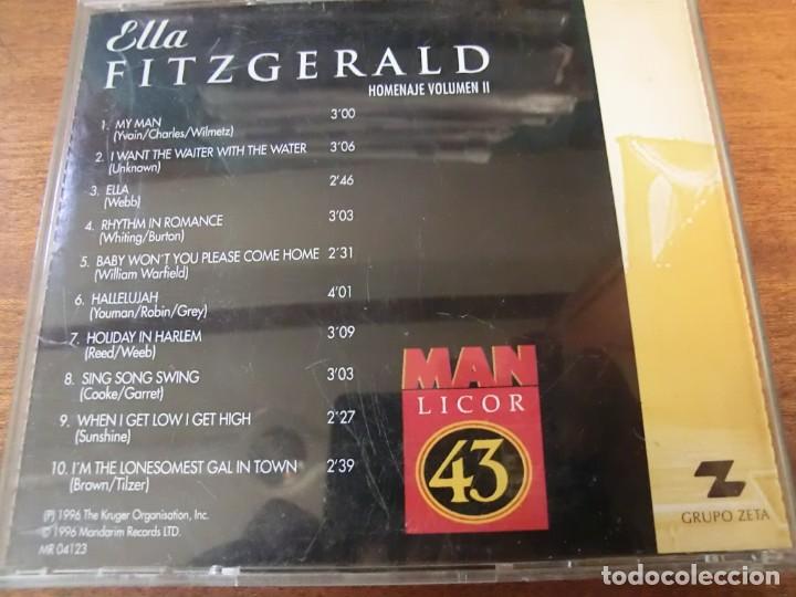 CDs de m&uacute;sica: Ella Fitzgerald &lrm;&ndash; Homenaje Vol. 2 - Foto 2