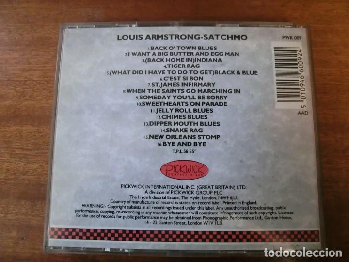 CDs de m&uacute;sica: Louis Armstrong &lrm;&ndash; Satchmo - Foto 2