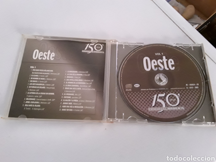 CDs de m&uacute;sica: Oeste B.S.O Volumen 1 CD - Foto 2