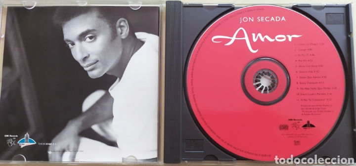 CDs de m&uacute;sica: Jon Secada / Amor / cd original - Foto 3