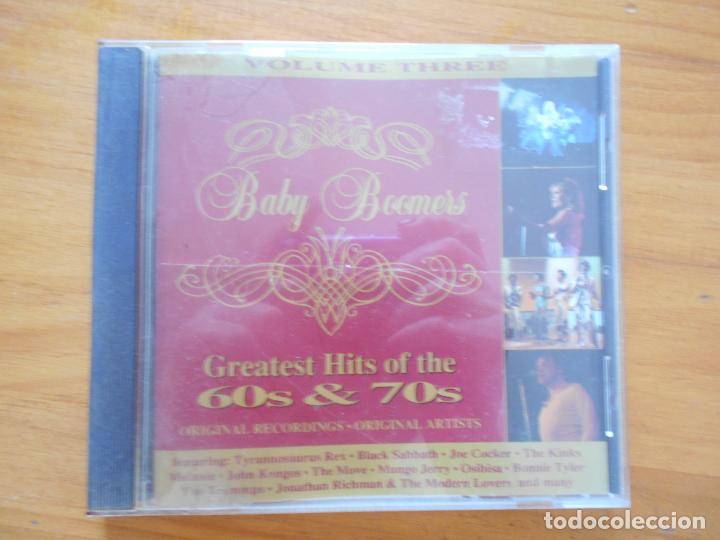 CD di Musica: CD BABY BOOMERS - GREATEST HITS OF THE 60S & 70S (5N)