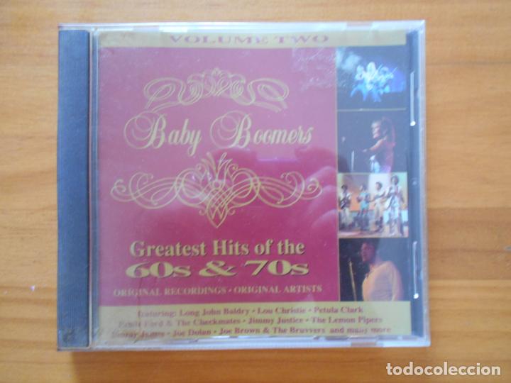 CD di Musica: CD BABY BOOMERS - GREATEST HITS OF THE 60S & 70S (5&Ntilde;)