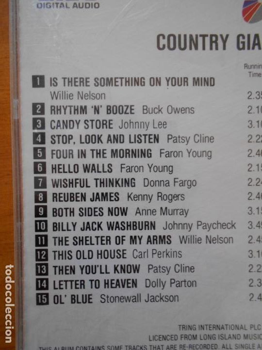 CDs de m&uacute;sica: CD COUNTRY GIANTS VOL 2 (5S) - Foto 2