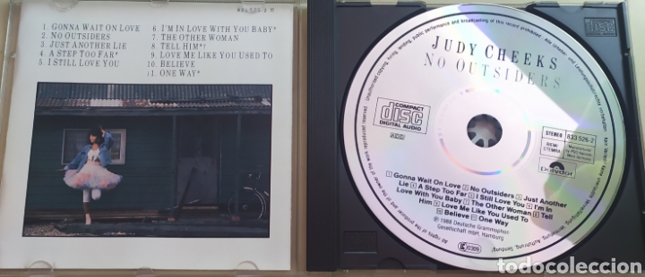 CDs de m&uacute;sica: Judy Cheeks / No Outsiders / cd original - Foto 3