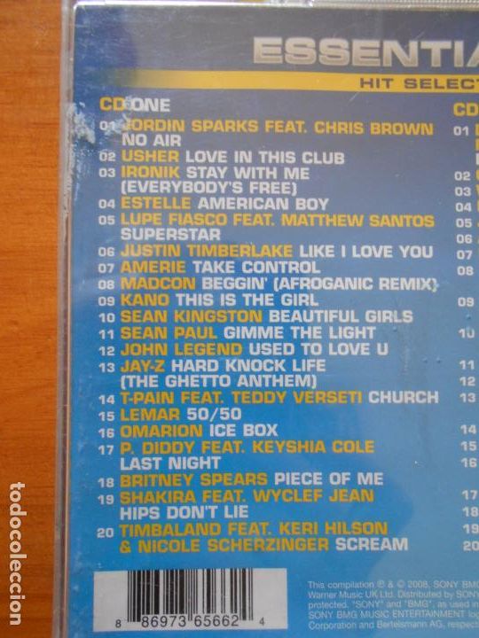 CDs de m&uacute;sica: CD ESSENTIAL R&B HIT SELECTION (2 CDS) (5T) - Foto 2