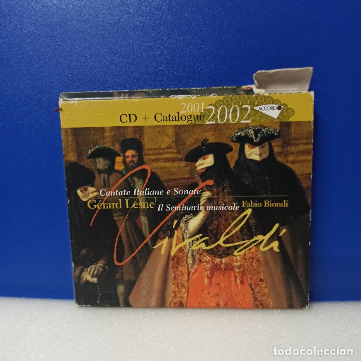 CDs de M&uacute;sica: CD + CATALOGO VIVALDI, GERARD LESNE SEMINARIO MUSICAL FABIO BOINDI