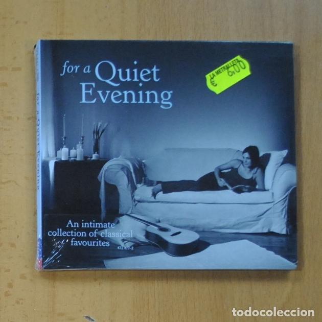 CDs de m&uacute;sica: VARIOS - FOR A QUIET EVENING - CD - Foto 1
