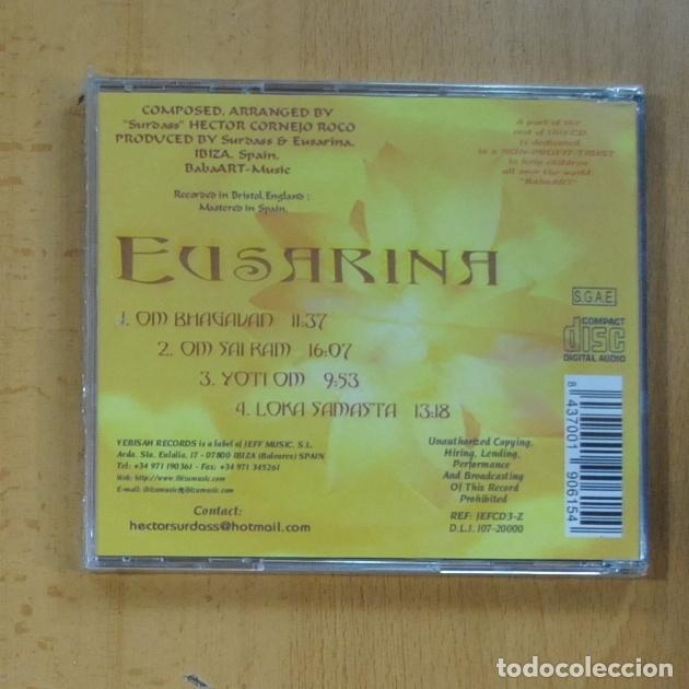 CDs de m&uacute;sica: VARIOS - EUSARINA OM SAI RAM - CD - Foto 2