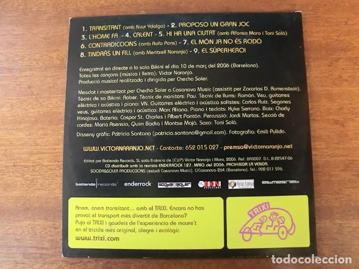 CDs de m&uacute;sica: V&iacute;ctor Naranjo - Transitant a la Bikini - CD Promocional - Foto 2