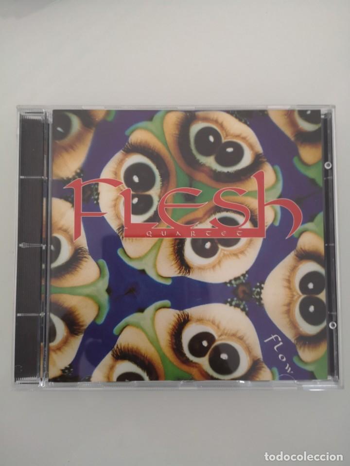 CDs de m&uacute;sica: FLESH QUARTET FLOW CD WEA 1993 - Foto 1