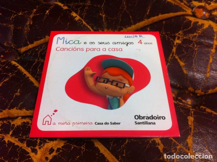 Musik-CDs: CD. MICA E OS SEUS AMIGOS 4 ANOS. CANCI&Oacute;NS PARA A CASA. OBRADOIRO SANTILLANA