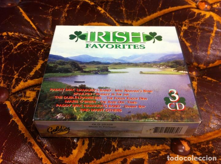 CDs de m&uacute;sica: CD. IRISH FAVORITES (ESTUCHE CON 3 CD) 1999