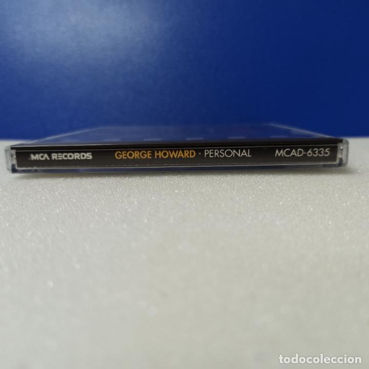 CDs de m&uacute;sica: CD GEORGE HOWARD - PERSONAL - Foto 2