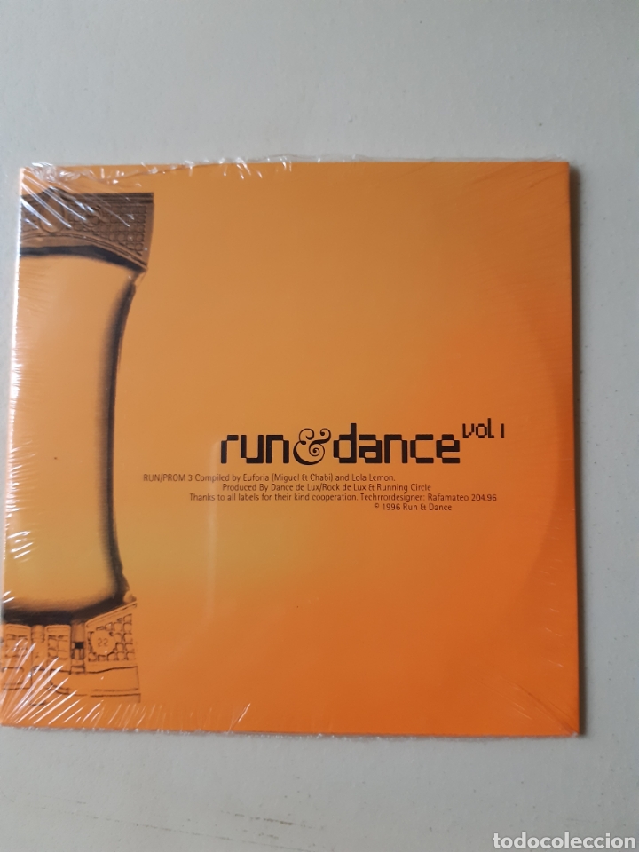 CDs de m&uacute;sica: CD DANCE DE LUX. Run & Dance vol.1. 1996 - Foto 1