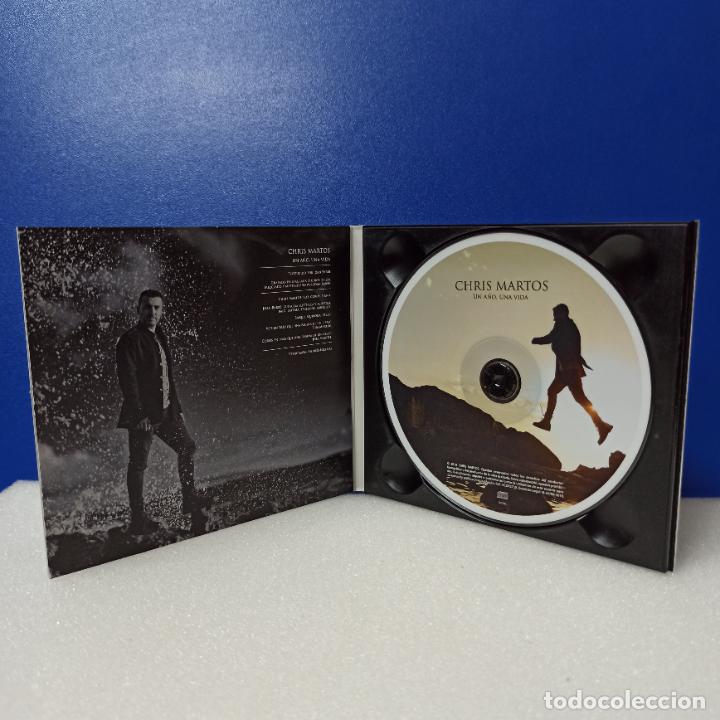 CDs de m&uacute;sica: CD CHRIS MARTOS - UN A&Ntilde;O UNA VIDA - Foto 3