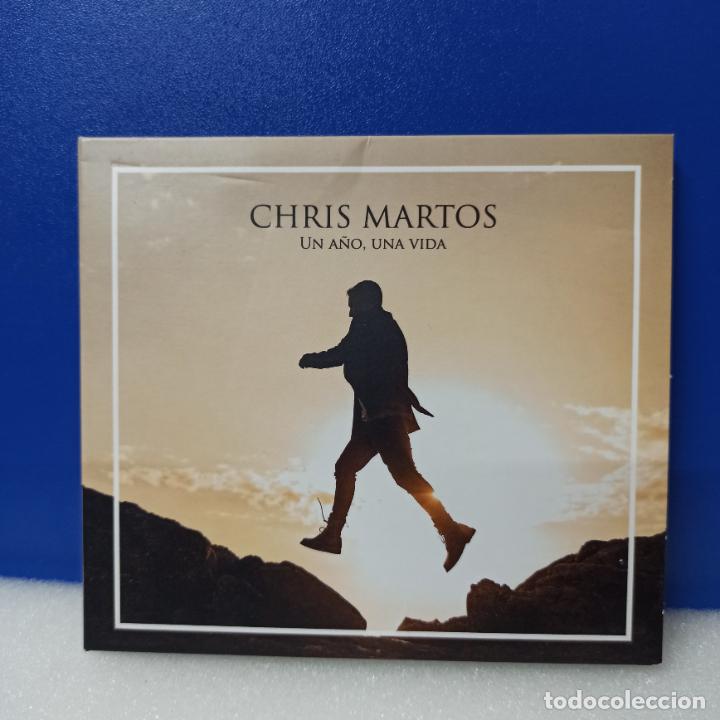 CDs de m&uacute;sica: CD CHRIS MARTOS - UN A&Ntilde;O UNA VIDA - Foto 1