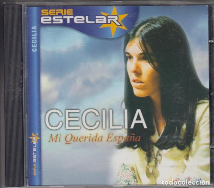 CDs de m&uacute;sica: Cecilia cd Mi querida Espa&ntilde;a 2000 Serie estelar - Foto 1