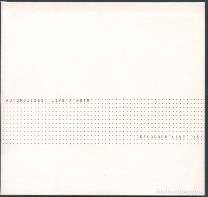 CDs de m&uacute;sica: Autopoieses &ndash; Live A Noir &ndash; CD - Foto 1