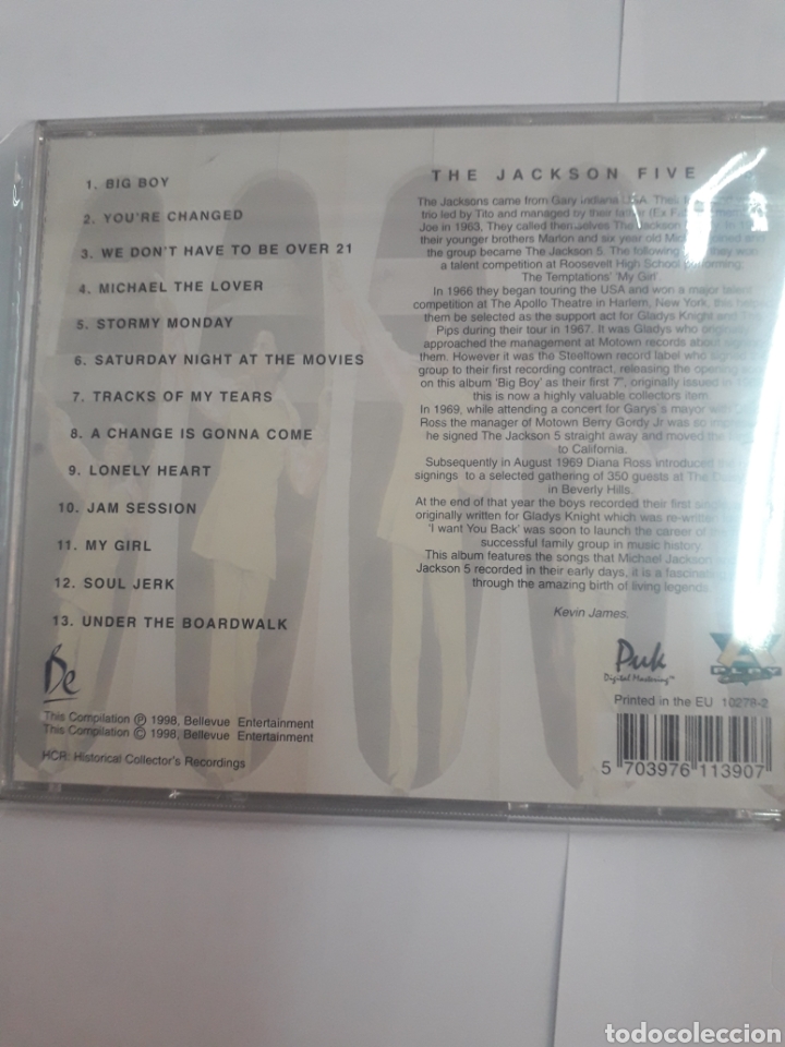 CDs de m&uacute;sica: The Jackson Five. 5. - Foto 2